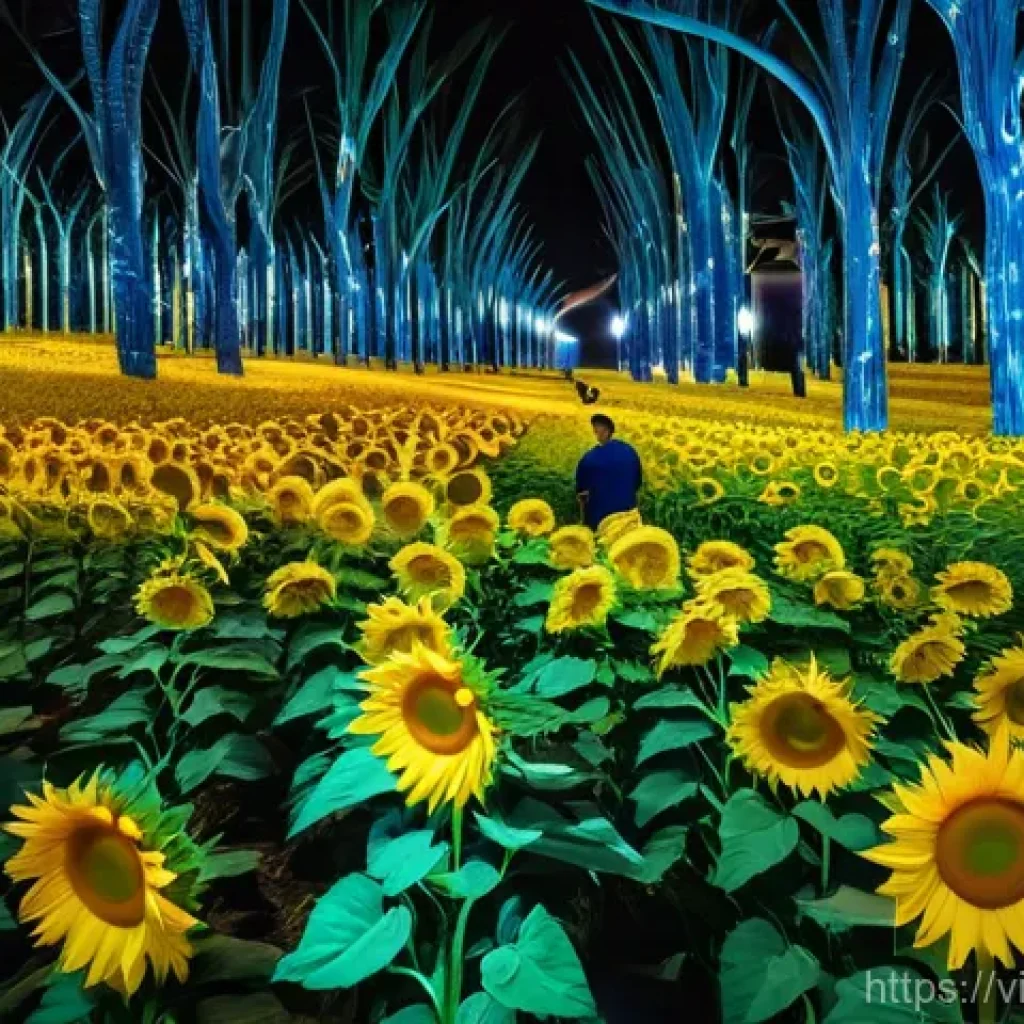 현존 기반 공연 접근법의 예술적 실험 사례 - **Ho Chi Minh City Van Gogh Immersive Experience:**
    A vibrant and awe-inspiring multi-sensory im...
