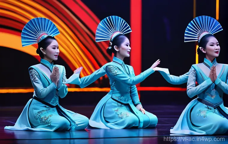 현존 기반 공연 접근법의 혁신적 아이디어 공유 - Here are three detailed image prompts in English, crafted to meet your specific guidelines: